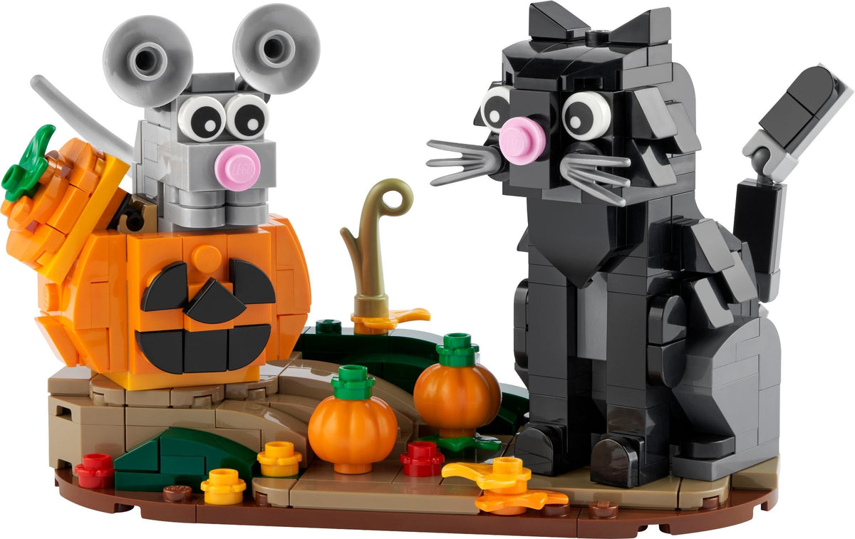 LEGO® Katz und Maus an Halloween