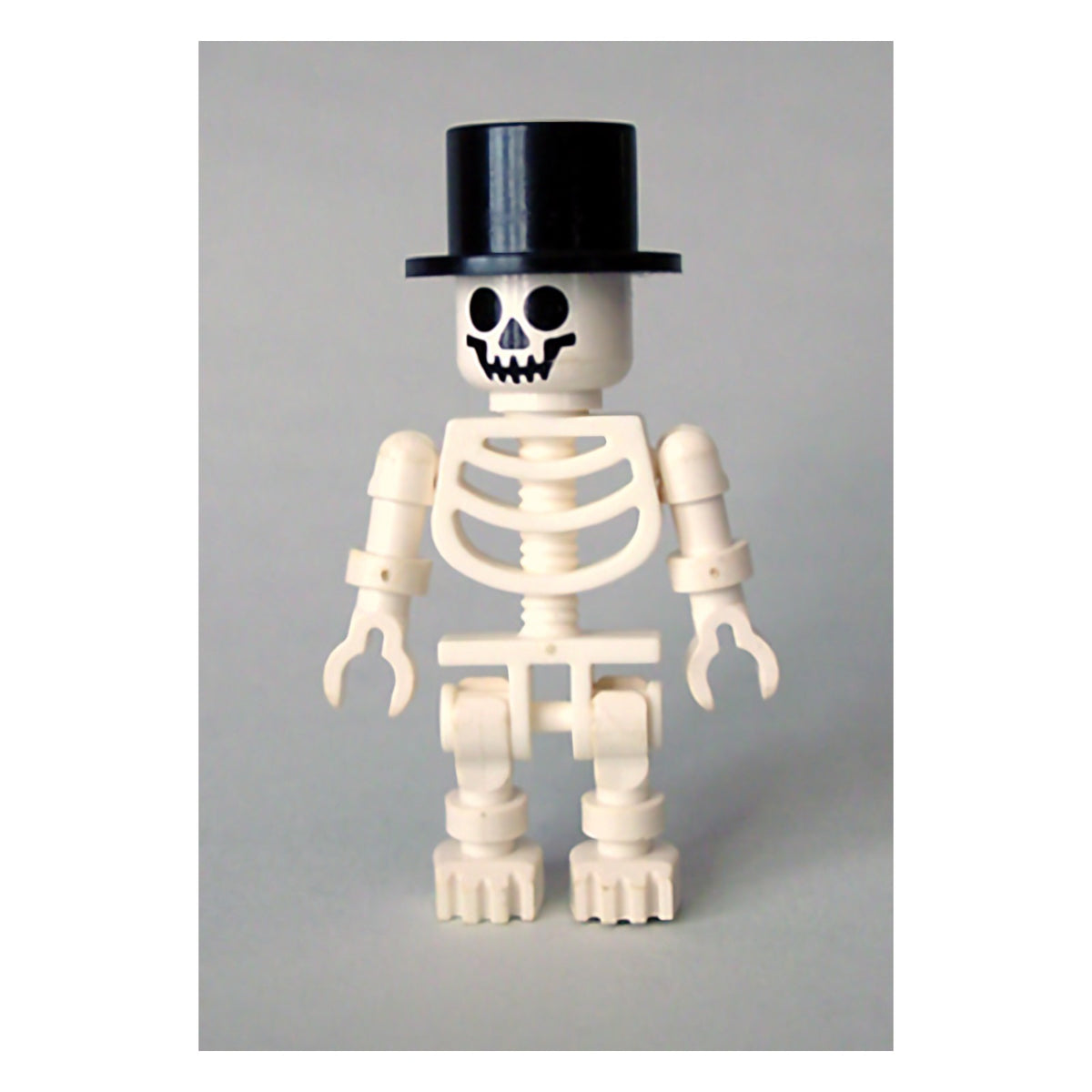 LEGO Minifigur Skeleton with Standard Skull, Top Hat (gen027) – neu