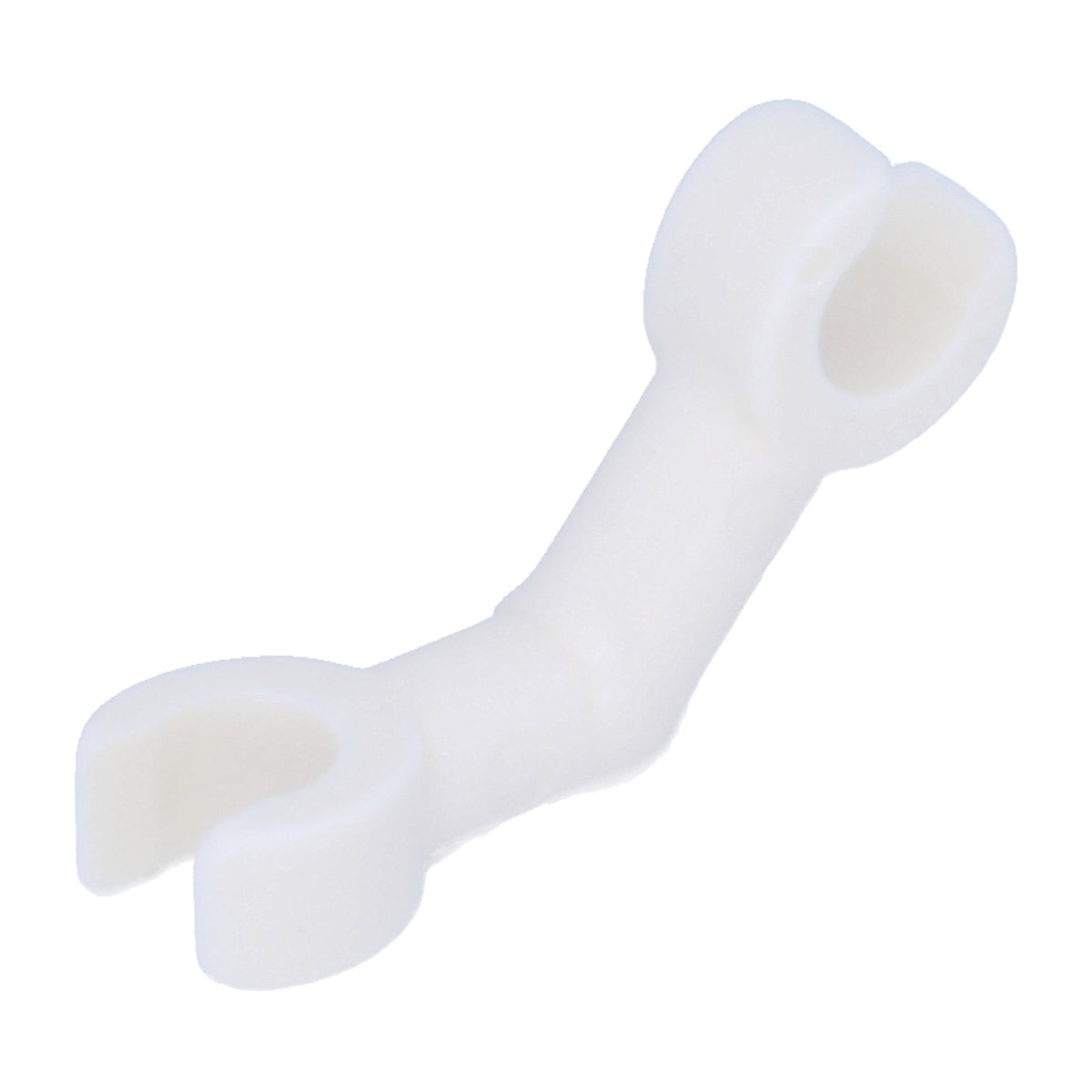LEGO Arm Skelett, gebogen mit Clips at 90 Grad (vertikal Griff) (93061)