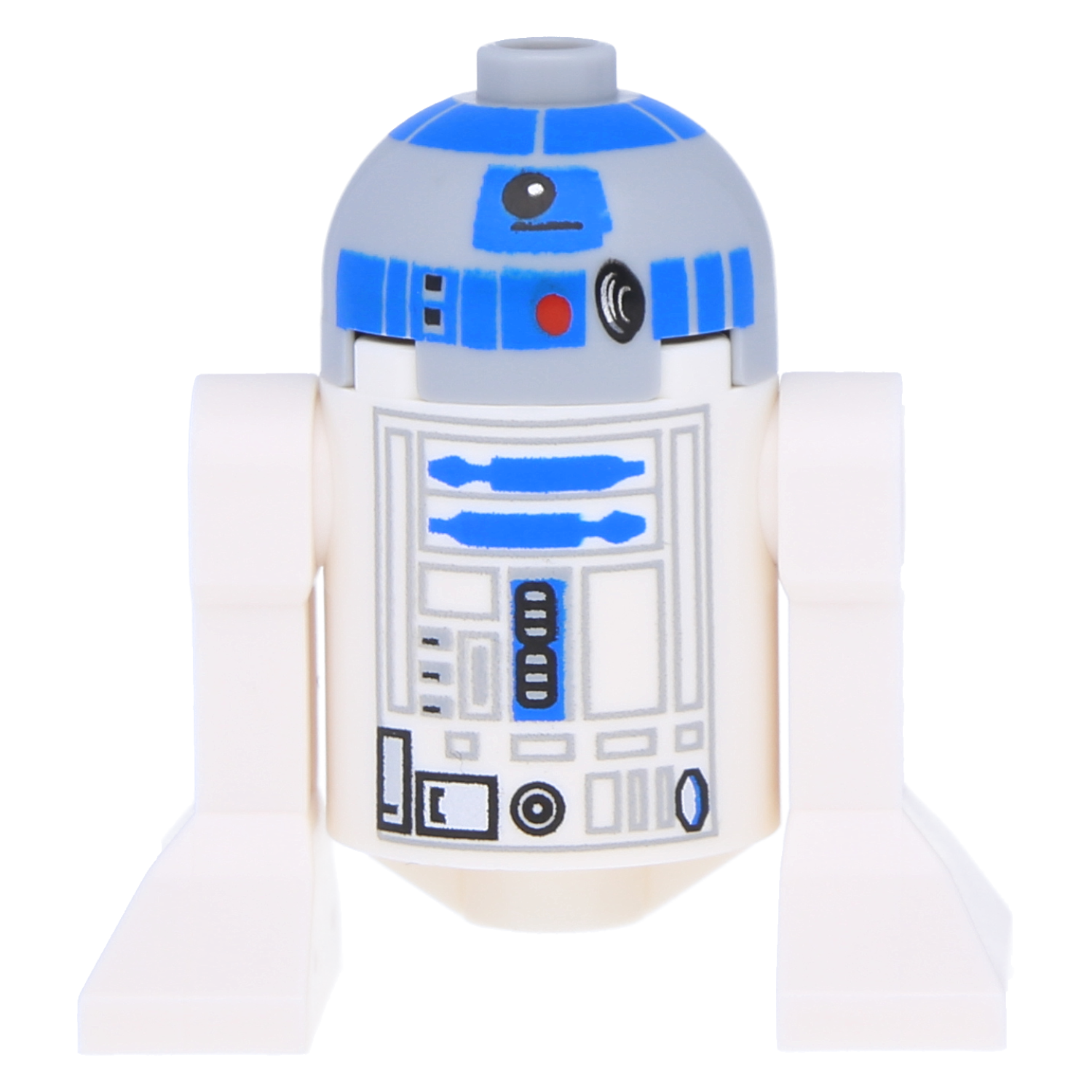 LEGO Star Wars Minifigur - Astromech Droide R2-D2 (hellgrauer Kopf)
