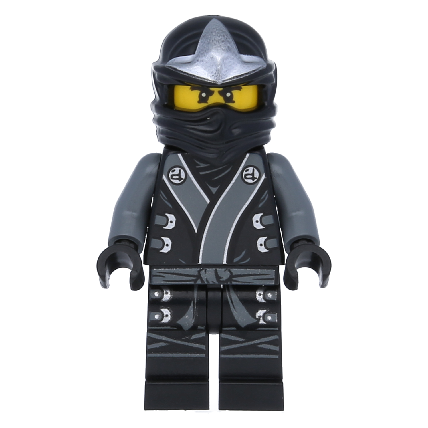 Lego Ninjago Black Lego Ninjago BLACK NINJA WITH HOOD Minifigure
