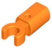 LEGO rods - rod holder with clip