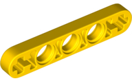 LEGO Technic Liftarm - 1 x 5 with Axle Holes (thin)