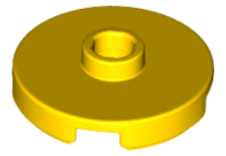 LEGO Tiles (modified) - 2 x 2 with open stud (round)