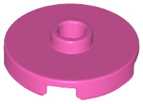 LEGO Tiles (modified) - 2 x 2 with open stud (round)