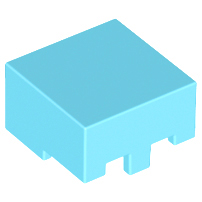 LEGO Minifigures Headwear (Other) - Rectangular Helmet (Minecraft)
