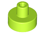 LEGO Tiles (modified) - 1 x 1 round with rod and pin holder