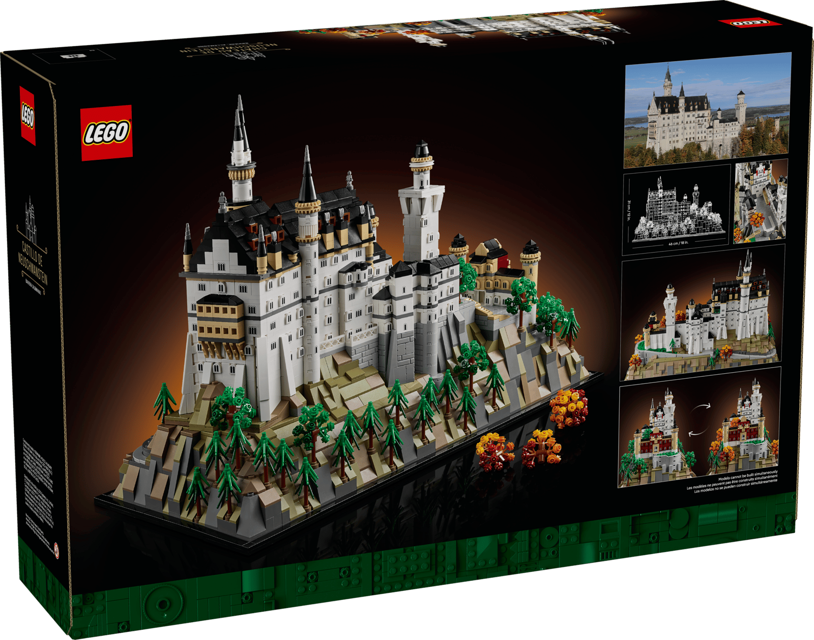 LEGO Architecture Sets - Neuschwanstein Castle #21063