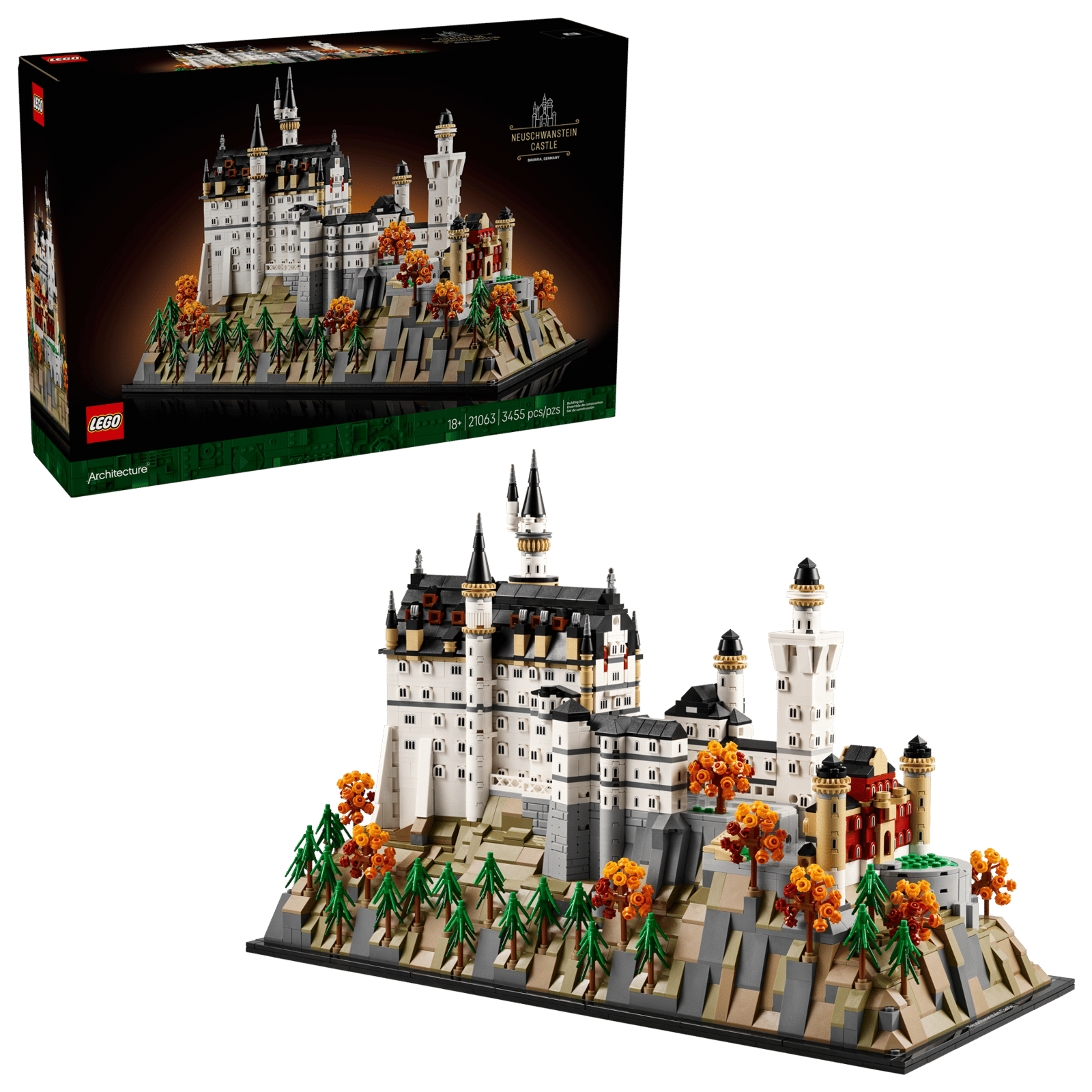 LEGO Architecture Sets - Neuschwanstein Castle #21063