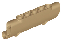 LEGO Technic Panels - 7 x 3 with 2 pin openings (curved)