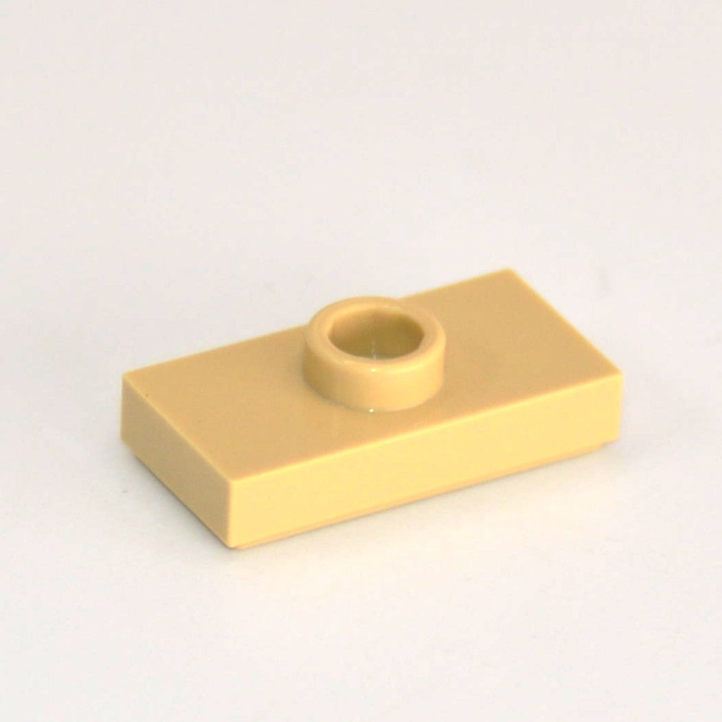 LEGO Plates (modified) - 1 x 2 with 1 stud