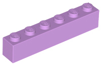 LEGO Steine (standard) - 1 x 6