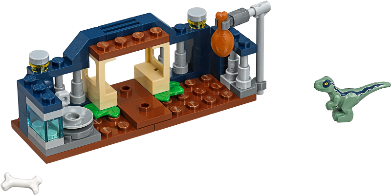LEGO Jurassic World Sets - Baby Velociraptor Playpen (Polybag)