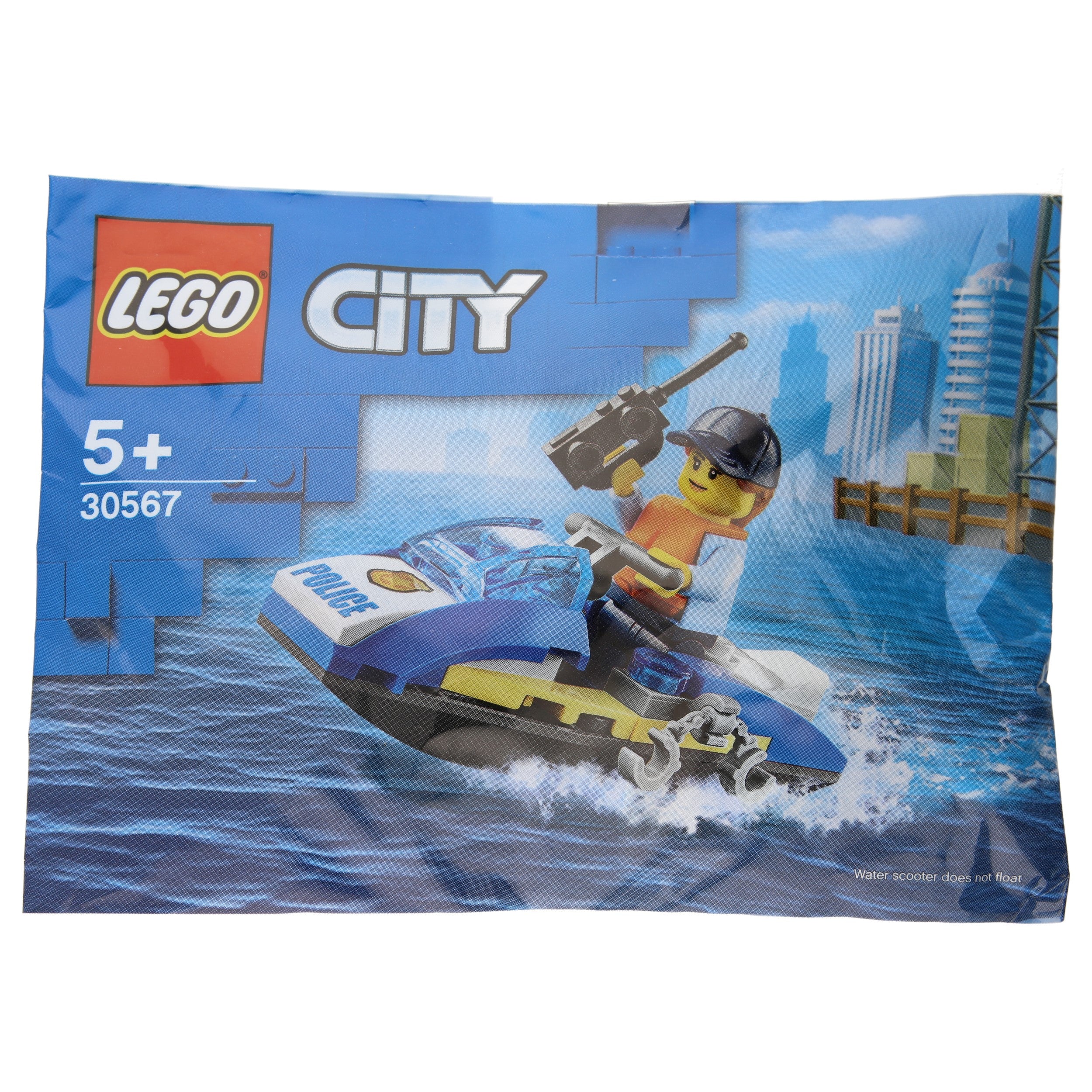 LEGO City Sets - Police jet ski (polybag)