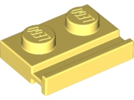 LEGO Platten (modifiziert) - 1 x 2 mit Türschiene