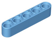LEGO Technic Liftarm - 1 x 5 (thick)