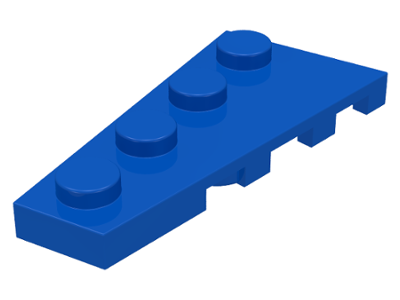 LEGO  Plates (modified) – Wedge 4 x 2 (Left)