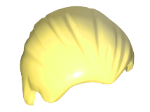 LEGO Minifigures Hair - Hair slicked back