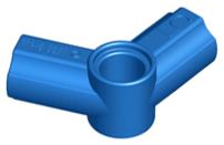 LEGO Technic connectors - axle and pin connection angled (#5, 112.5°)