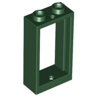 LEGO window frame 1 x 2 x 3 (flat front)