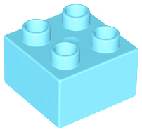LEGO Duplo Steine - 2 x 2