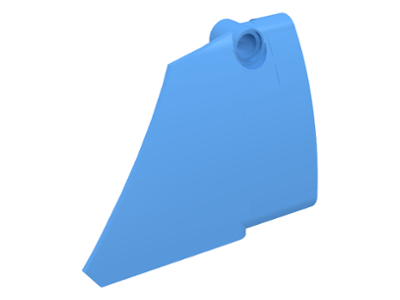 LEGO Technic Plates - #14 Wide Short (Right, Smooth, Side B)