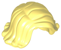 LEGO minifigures hair - short haircut (combed on the side)