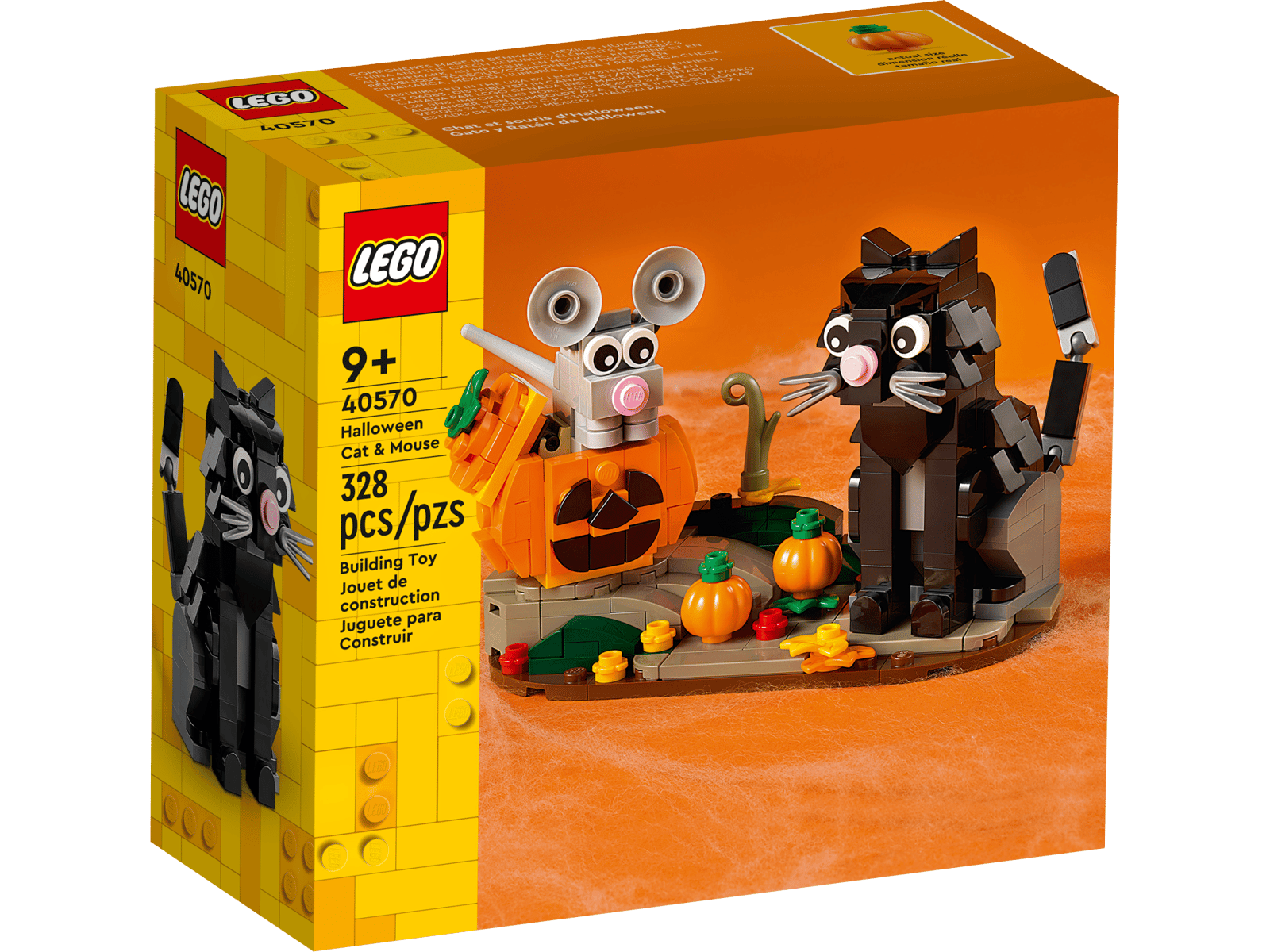 LEGO® Katz und Maus an Halloween