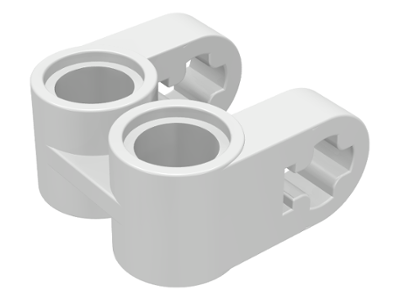 LEGO Technic connectors - vertical axes and pin connection (double pitch)