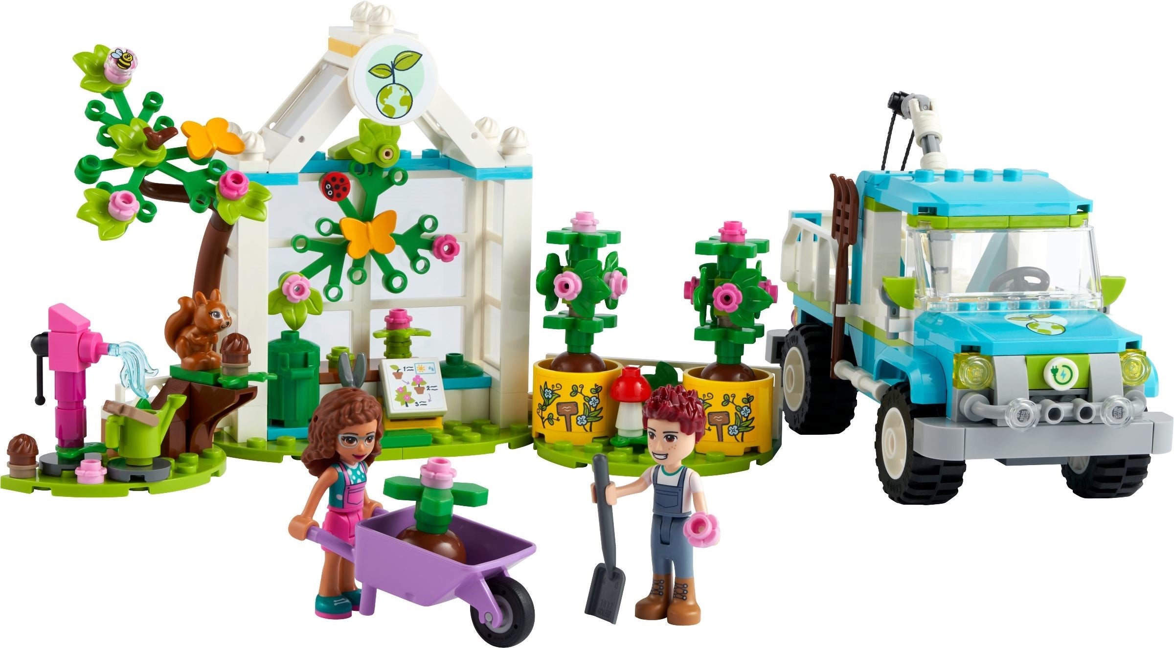LEGO® tree planting vehicle