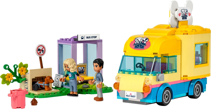 LEGO® dog rescue truck
