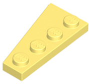 LEGO Plates (modified) - wing 2 x 4 (right)