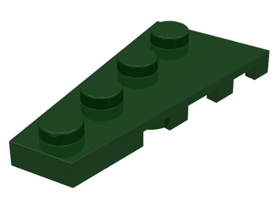 LEGO  Plates (modified) – Wedge 4 x 2 (Left)