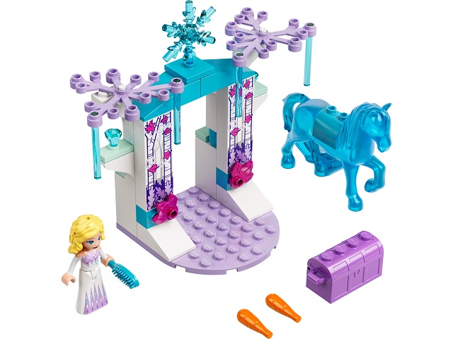 LEGO® Elsa and Nokk's ice cream stable