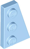 LEGO Plates (modified) - wing 3 x 2 (right)