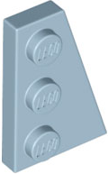 LEGO Plates (modified) - wing 3 x 2 (right)