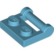 LEGO Plate (modified) - Plate 1 x 2 with handle on side, closed ends