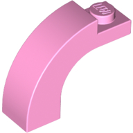 LEGO Bogensteine - Bogen 1 x 3 x 2 (gebogene Spitze)