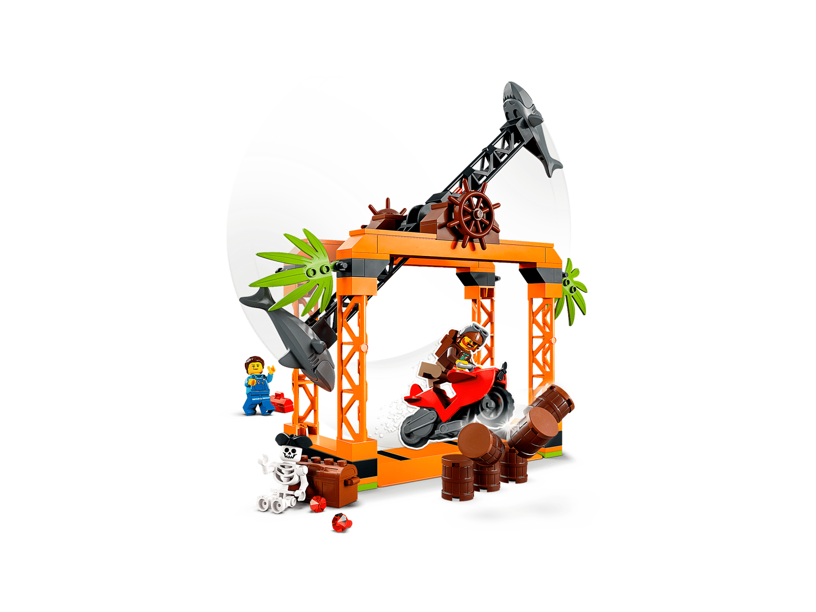LEGO® Haiangriff-Stuntchallenge