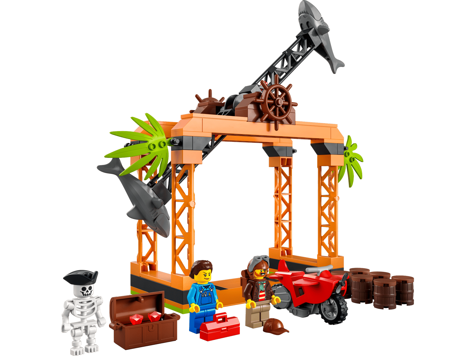 LEGO® Haiangriff-Stuntchallenge