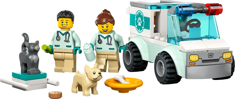 LEGO® animal rescue truck