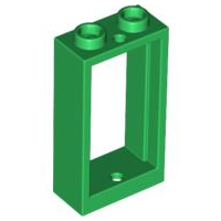 LEGO window frame 1 x 2 x 3 (flat front)