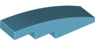 LEGO Slopes (modified) - 1 x 4 (rounded)