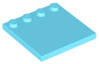 LEGO Tiles (modified) - 4 x 4 with studs on the edge
