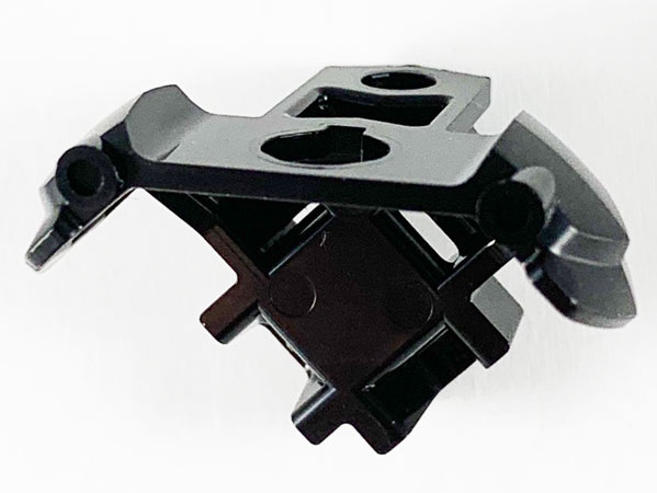 LEGO Minifiguren Rüstung- schwarze-Schulterpolster mit einer Scheide für zwei Katanas und einer Öse