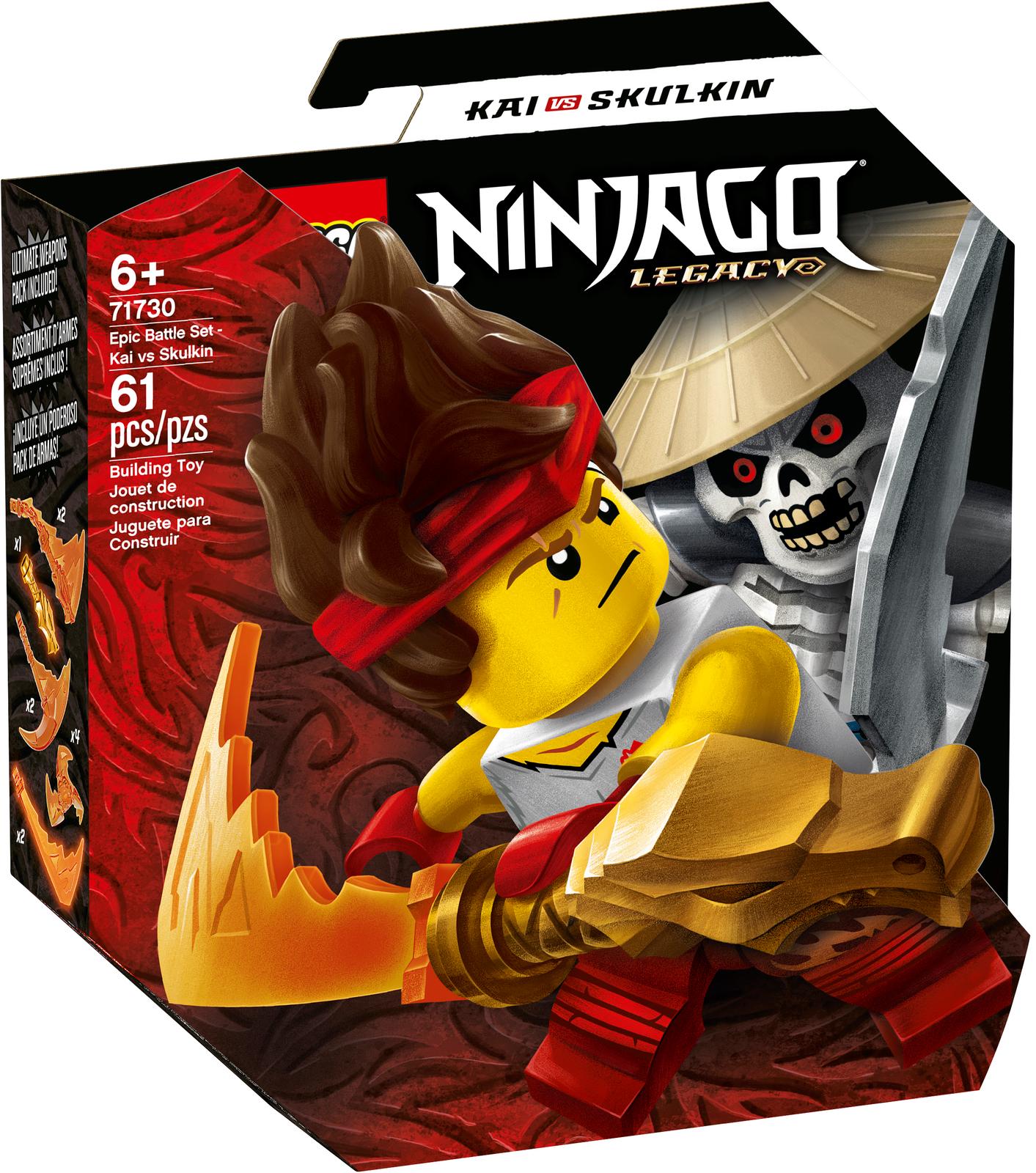 LEGO Ninjago Bausätze - Battle Set: Kai vs. Skulkin