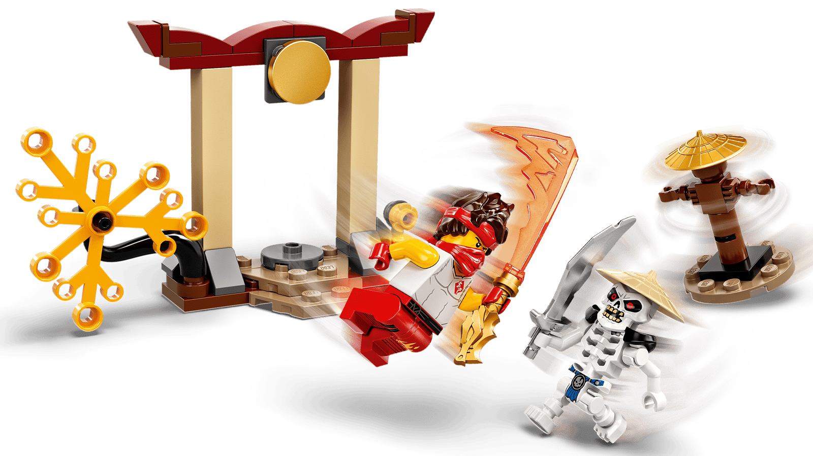LEGO Ninjago Bausätze - Battle Set: Kai vs. Skulkin