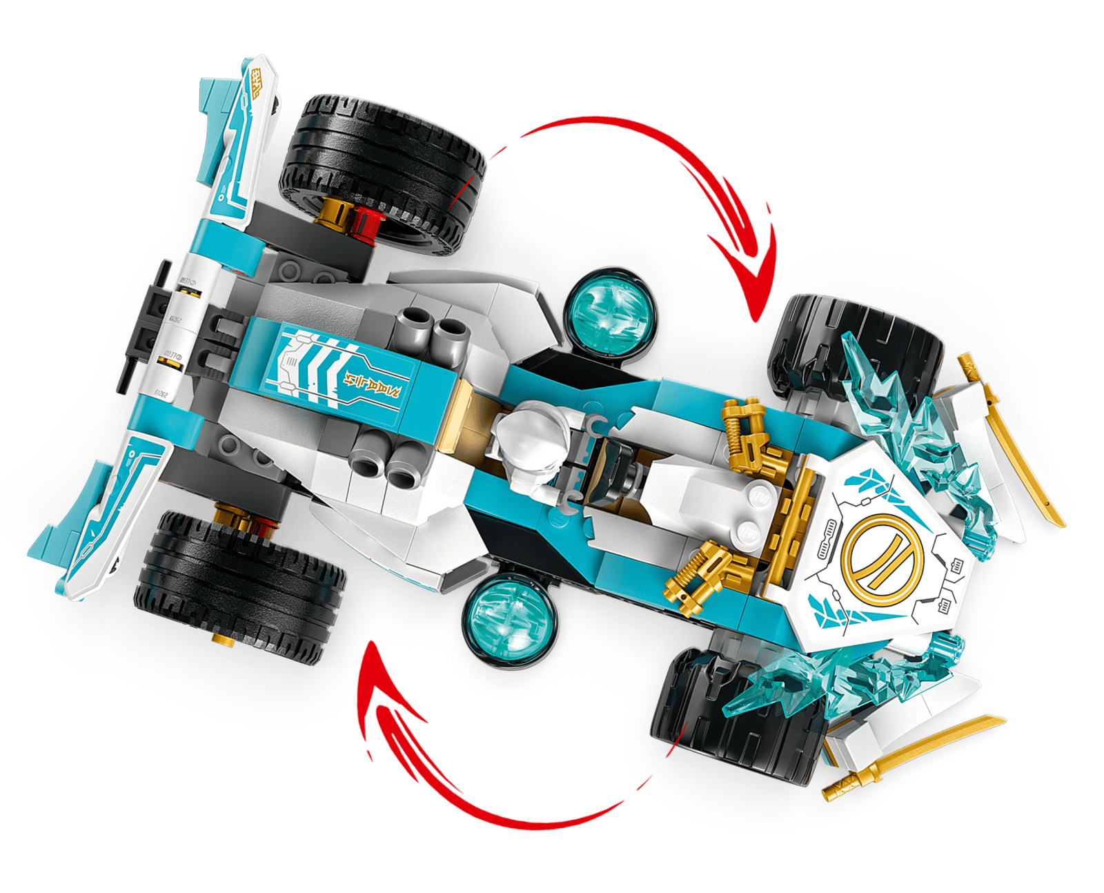 LEGO® Zanes Drachenpower-Spinjitzu-Rennwagen