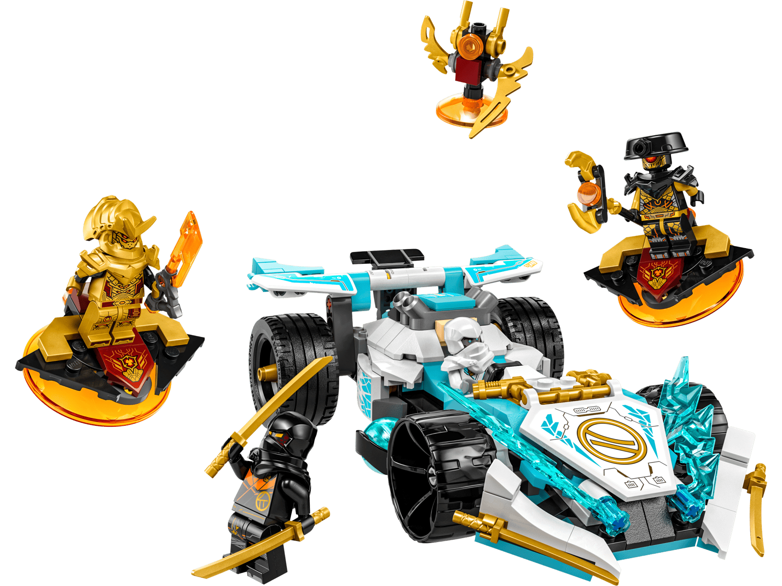 LEGO® Zanes Drachenpower-Spinjitzu-Rennwagen