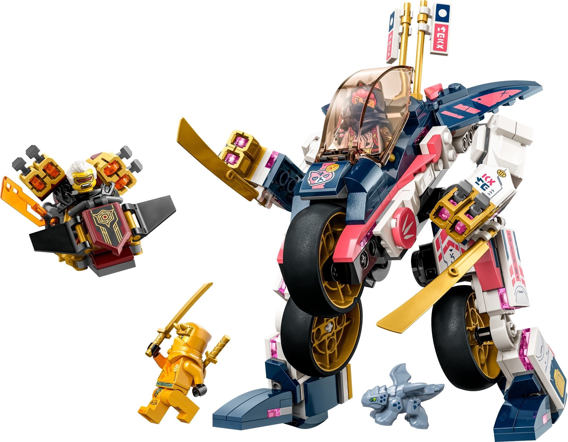LEGO® Sora's mech bike